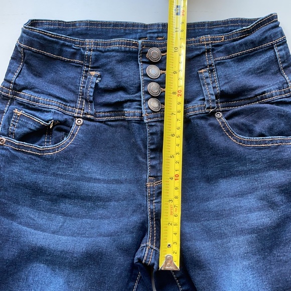 High rise skinny leg stretchy jeans - Picture 5 of 8